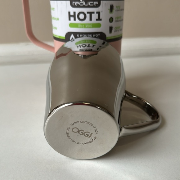 New Oggi Brew Stainless Steel Mug -12 Oz. & Thermal Vacuum Insulated Mug -18 Oz. - Picture 4 of 10